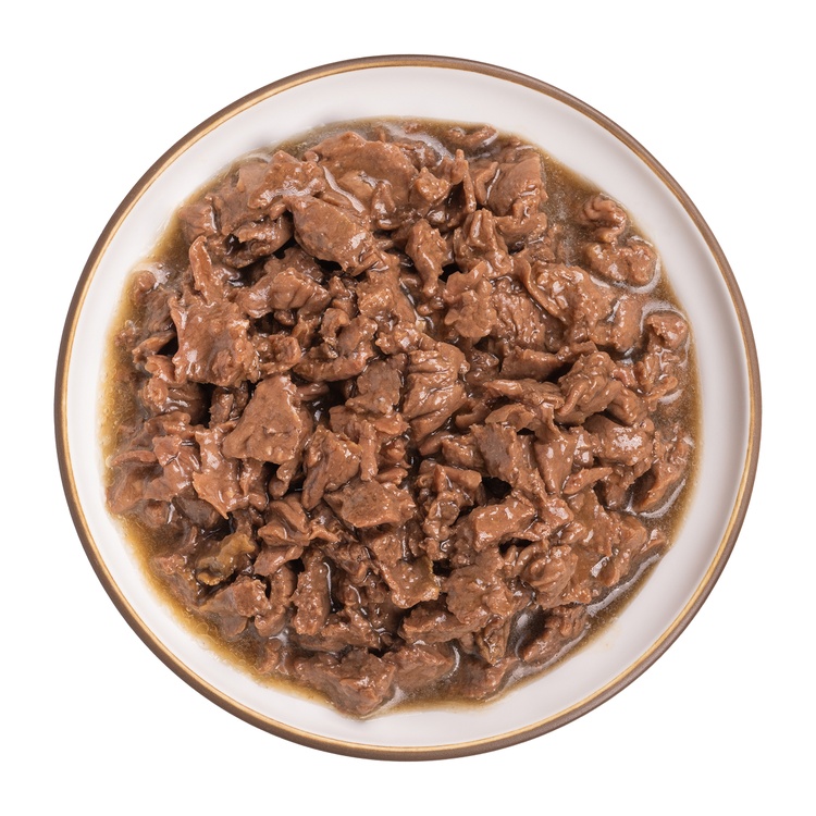 Pet Republic karma mokra dla psa z wołowiną saszetka pouch 500g